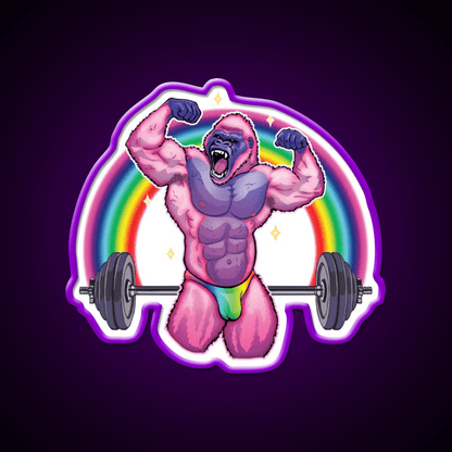 Fabulous Beast Mode Gym Fitness Led Neon Sign Rgb Color - Shineneon