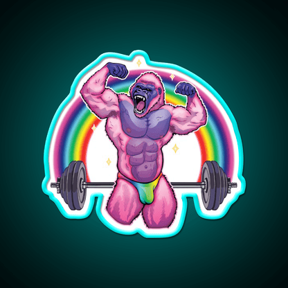 Fabulous Beast Mode Gym Fitness Led Neon Sign Rgb Color - Shineneon