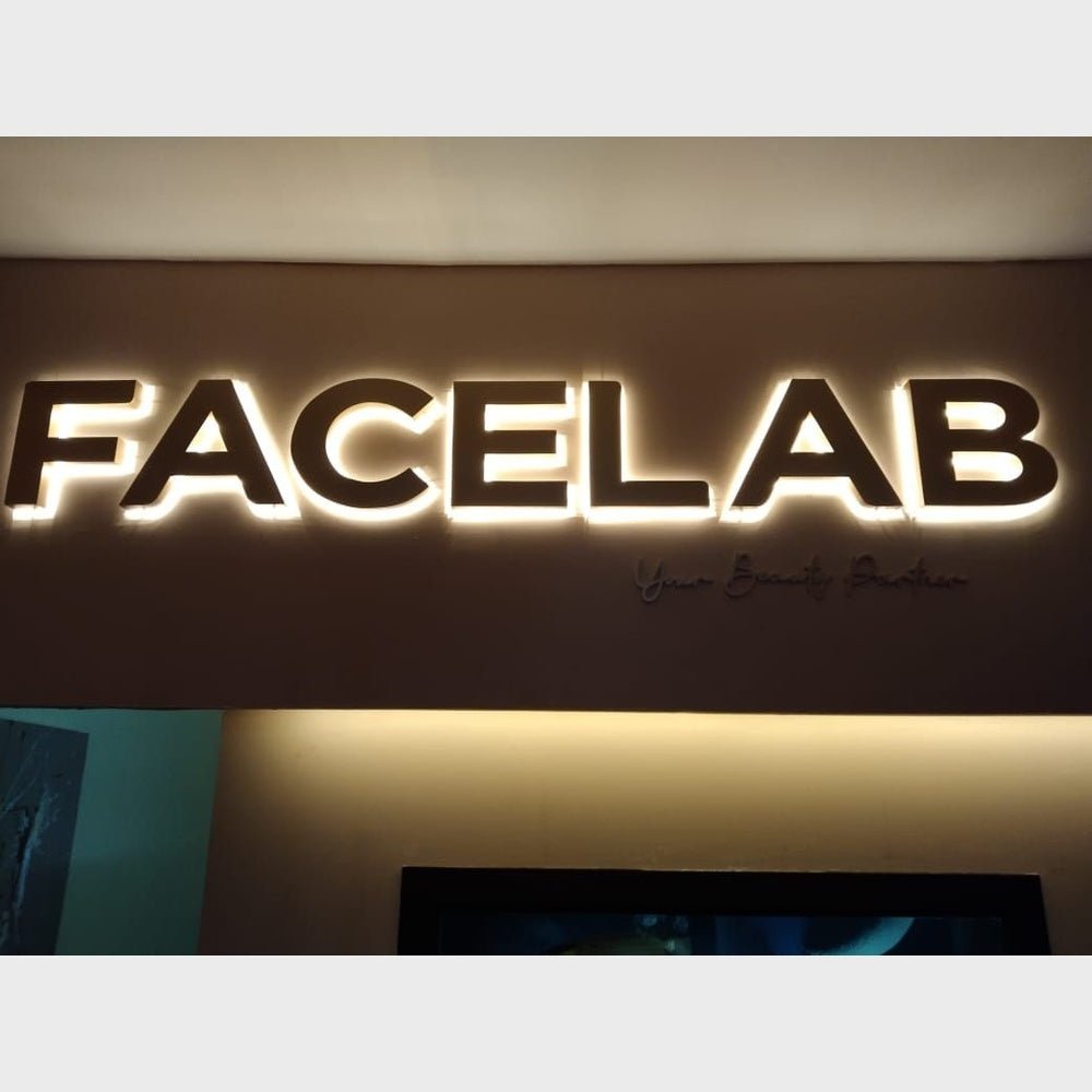 Facelab 3D Backlit Channel Letters Led Light Sign - Shineneon