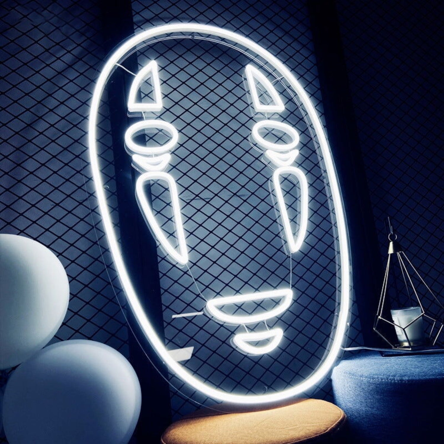 Faceless Male Anime Characters Led Neon Sign - Shineneon