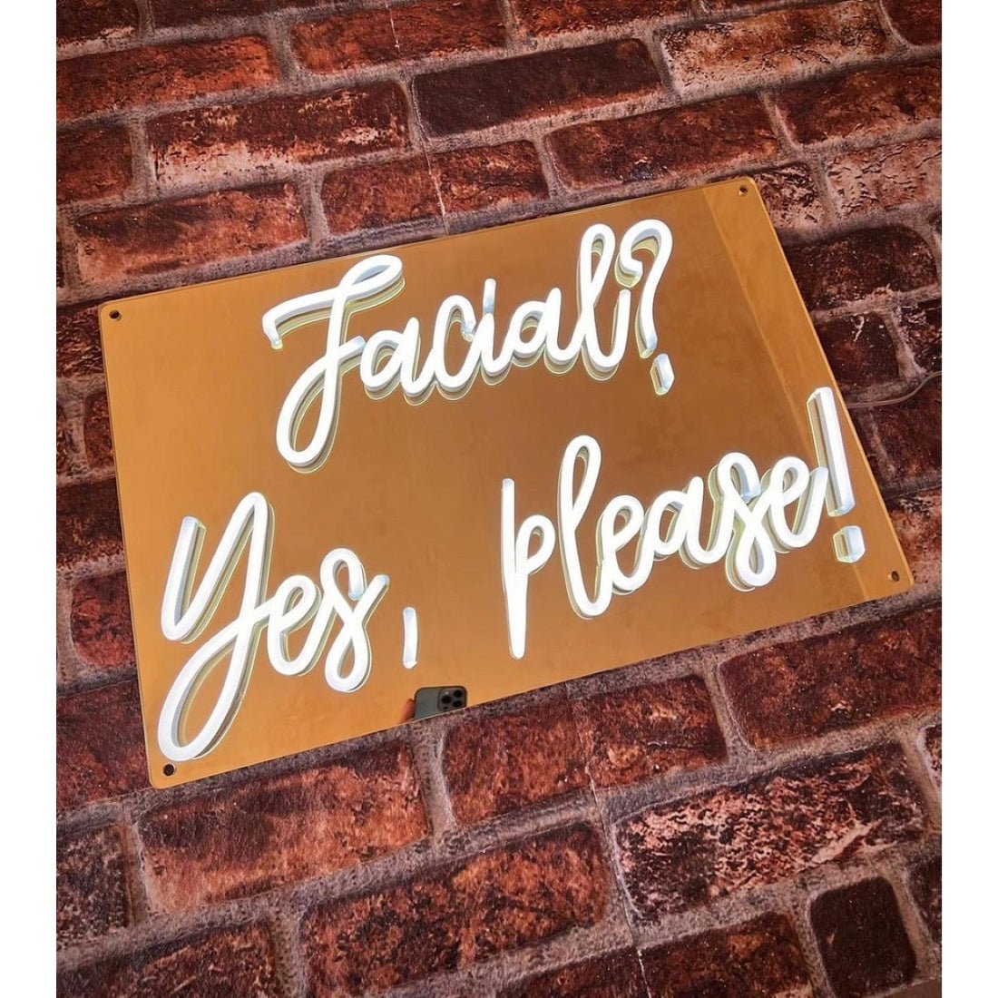 Facial Yes Please Neon Signs Neon Lights Led Neon Signs - Shineneon