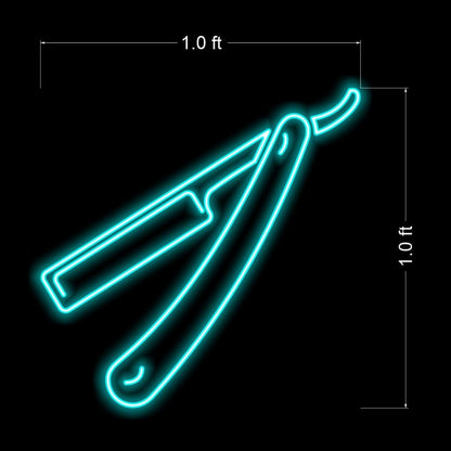 Fades By Slade Purple White Red Cyan Barber Pole Led Neon Sign For Salon Business Decor | Shineneon