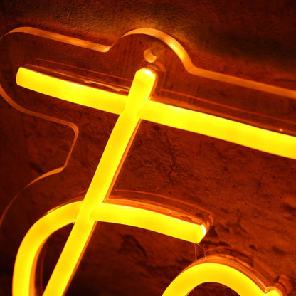 Faith Is Orange Led Neon Sign - Shineneon