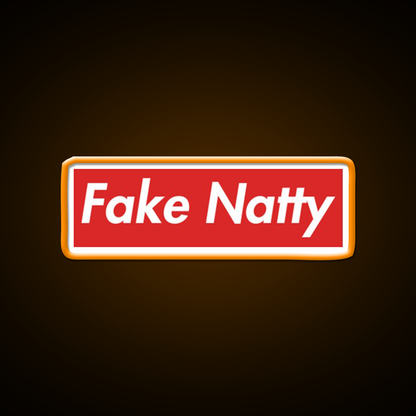 Fake Natty Gym Fitness Led Neon Sign Rgb Color - LED neon sign view 6