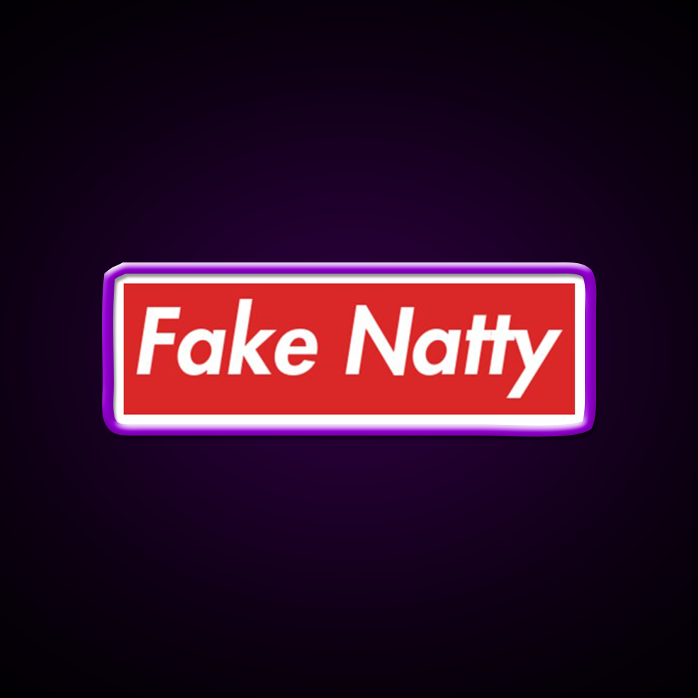 Fake Natty Gym Fitness Led Neon Sign Rgb Color - LED neon sign view 9