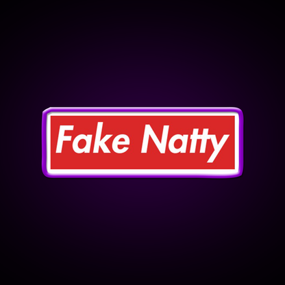 Fake Natty Gym Fitness Led Neon Sign Rgb Color - LED neon sign view 9