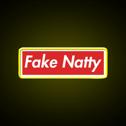 Fake Natty Gym Fitness Led Neon Sign Rgb Color - Shineneon