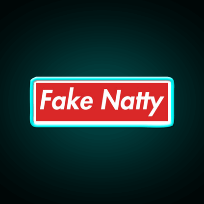 Fake Natty Gym Fitness Led Neon Sign Rgb Color - Shineneon