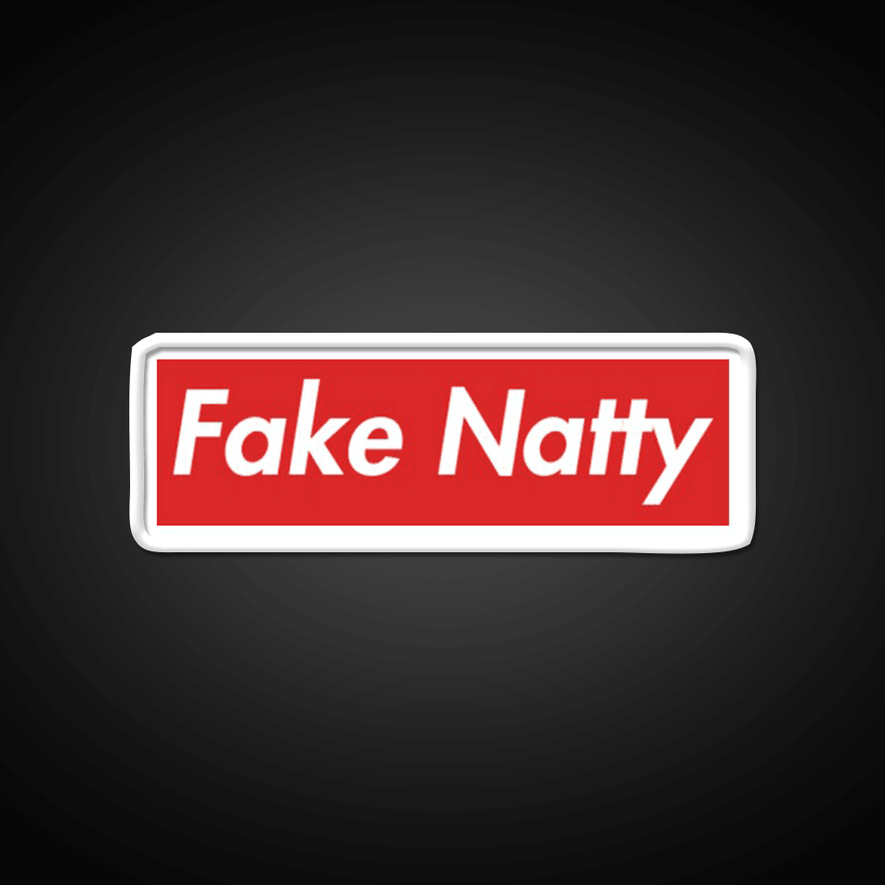 Fake Natty Gym Fitness Led Neon Sign Rgb Color - Shineneon