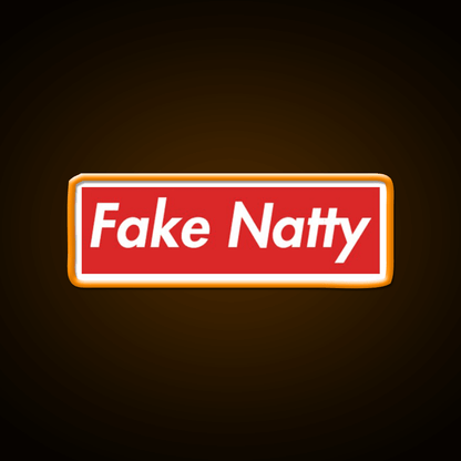 Fake Natty Gym Fitness Led Neon Sign Rgb Color - Shineneon