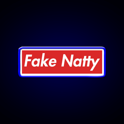 Fake Natty Gym Fitness Led Neon Sign Rgb Color - Shineneon