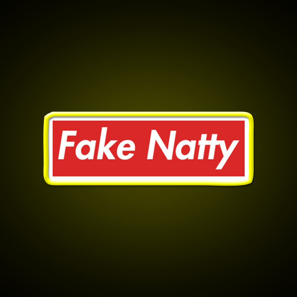 Fake Natty Gym Fitness Led Neon Sign Rgb Color - LED neon sign view 7