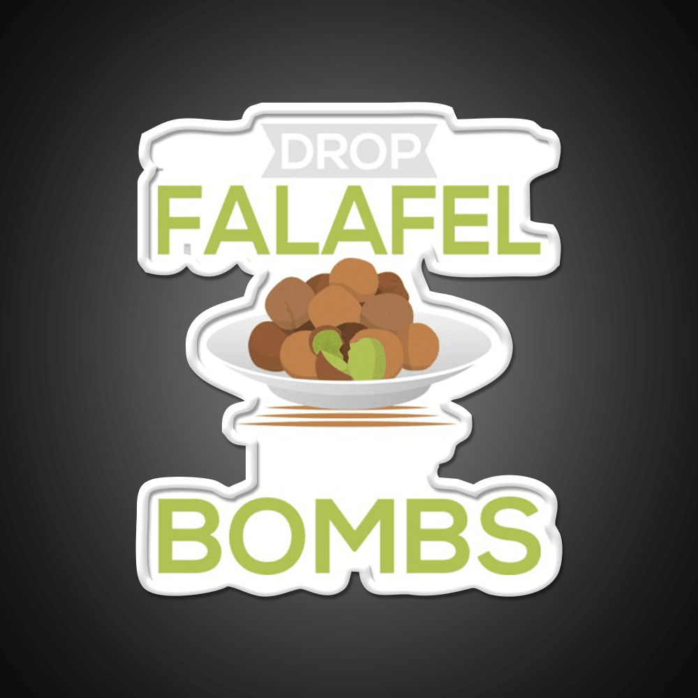 Falafel Arabic Finger Food Snack Food Led Neon Sign Rgb Color - Shineneon