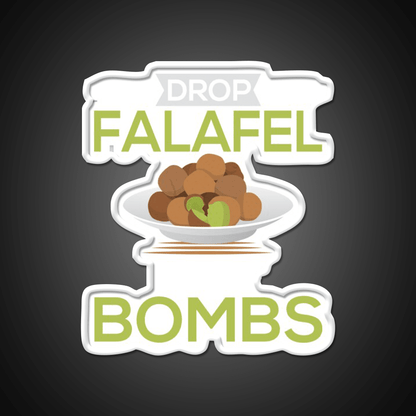 Falafel Arabic Finger Food Snack Food Led Neon Sign Rgb Color - Shineneon