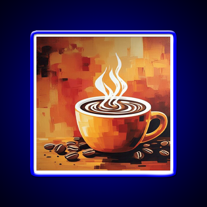 Fall In Love Cafe Led Neon Sign Espresso Bar Art Rgb Color