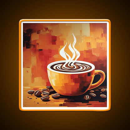 Fall In Love Cafe Led Neon Sign Espresso Bar Art Rgb Color