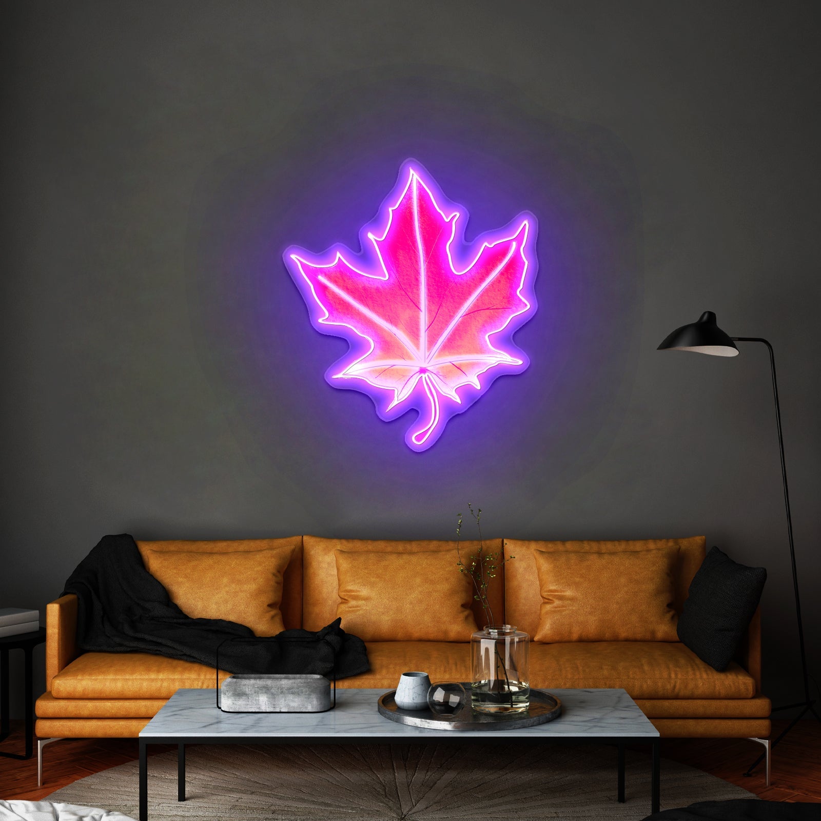 Fall Leaf Neon Signs Inexpensive Custom Neon Signs - Shineneon