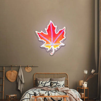 Fall Leaf Neon Signs Inexpensive Custom Neon Signs - Shineneon