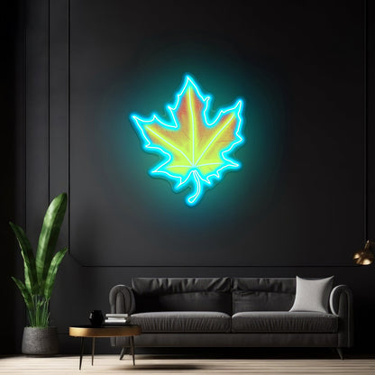 Fall Leaf Neon Signs Inexpensive Custom Neon Signs - Shineneon