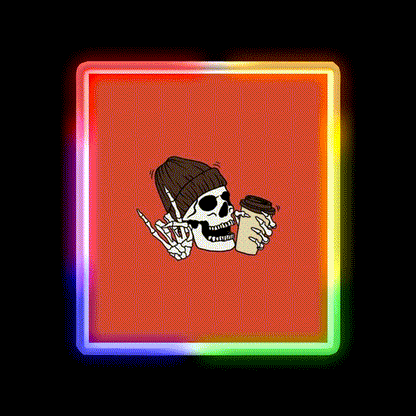 Fall Vibes Cafe Led Neon Sign Espresso Bar Art For Coffee Shop Rgb Color