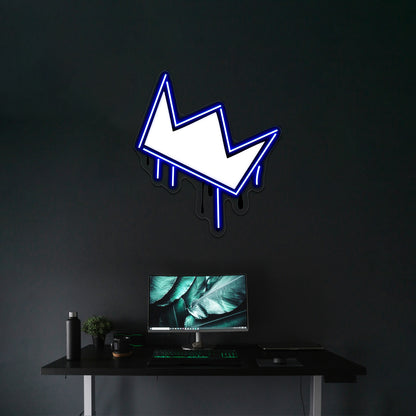 Fallen King Artwork Custom Neon Led Sign