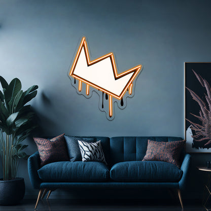Fallen King Artwork Custom Neon Led Sign - LED neon sign view 6