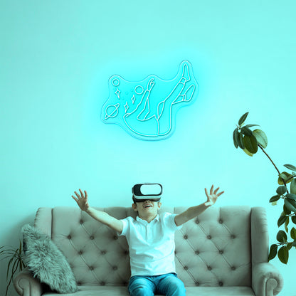 Feeline Astronaut Chilling Led Neon Sign Light Custom Led Signs