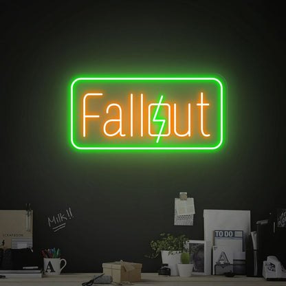 Fallout Led Neon Sign Size | Shineneon