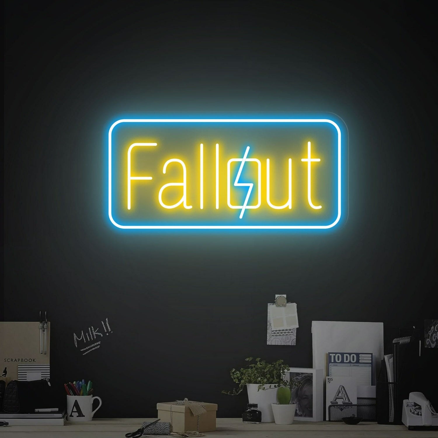 Fallout Led Neon Sign Size | Shineneon