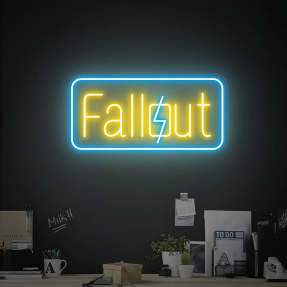 Fallout Led Neon Sign Size | Shineneon