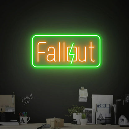 Fallout Led Neon Sign Size - Shineneon