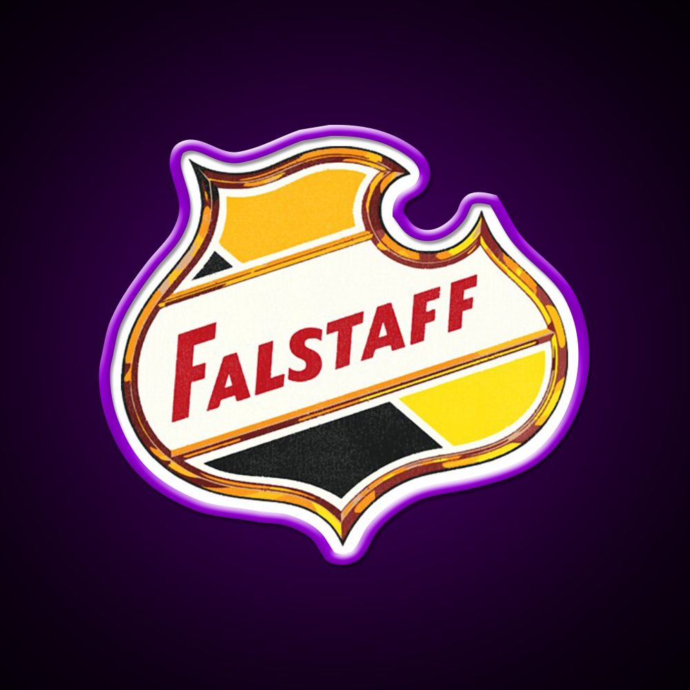 Falstaff Retro Defunct Beer Bar Decor Led Neon Sign Rgb Color - LED neon sign view 9
