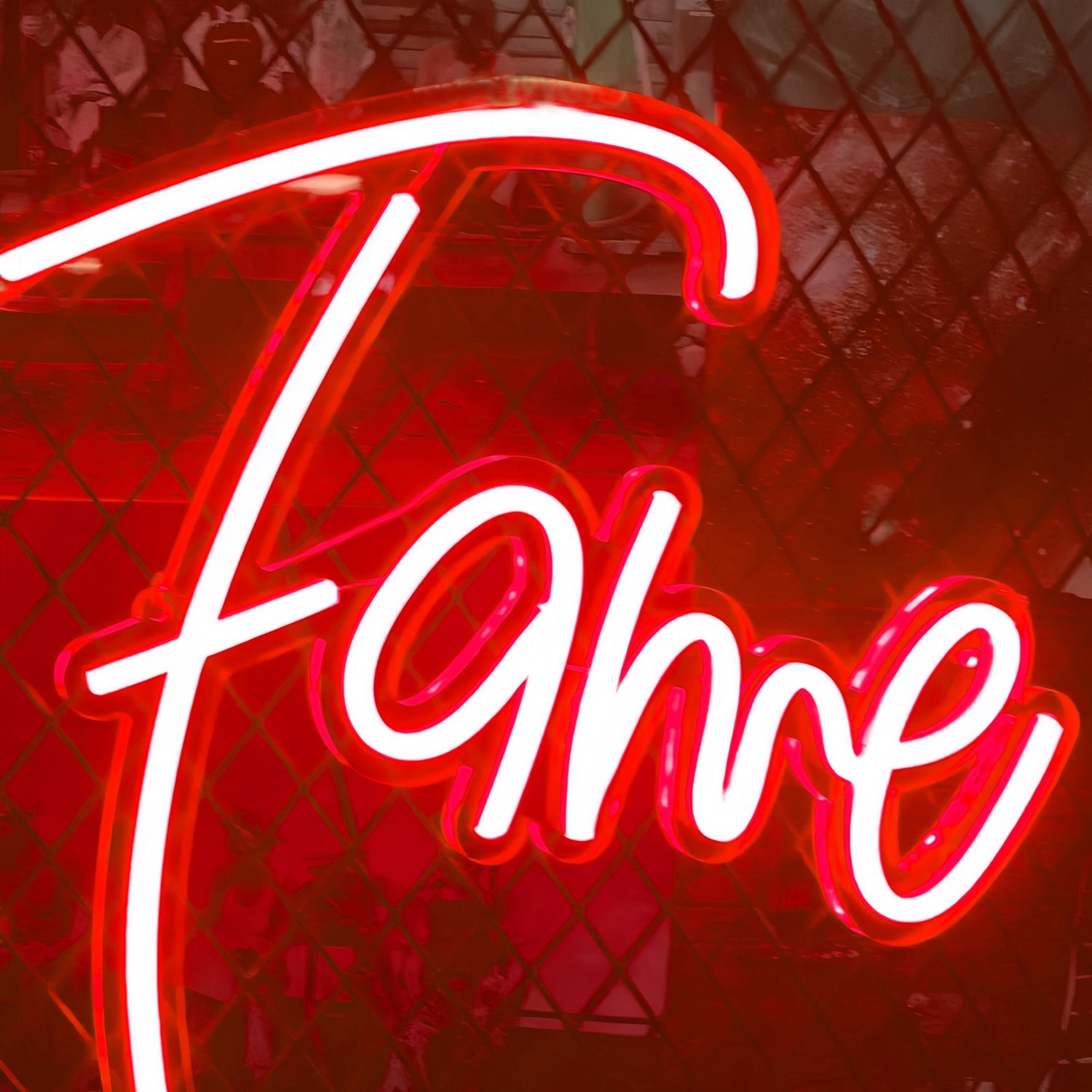 Fame Neon Sign Illuminated Shine Bright Like A Star | Shineneon