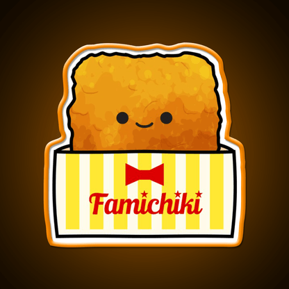 Famichiki Japanese Konbini Fried Chicken Snack Food Led Neon Sign Rgb Color - Shineneon