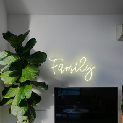 Family Home Decor Led Neon Sign Wall Art | Shineneon