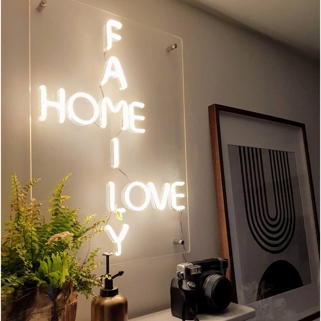 Family Home Love Led Sign Business Neon Sign