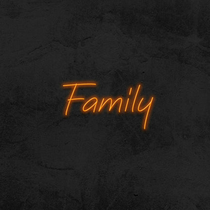 Family Led Neon Sign - Shineneon