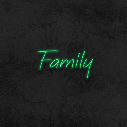 Family Led Neon Sign - Shineneon