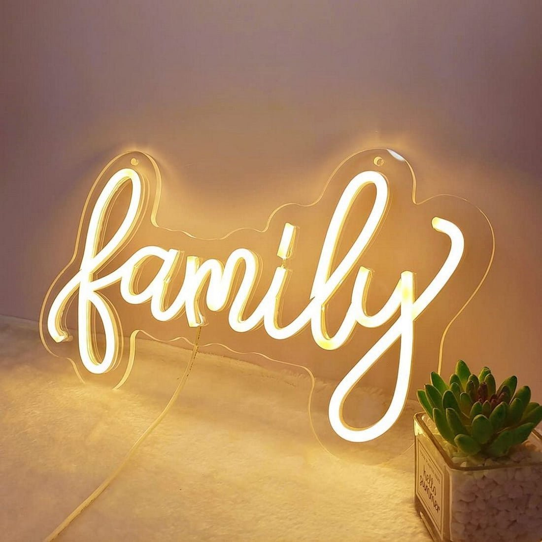 Family Led Sign Business Neon Sign - Shineneon