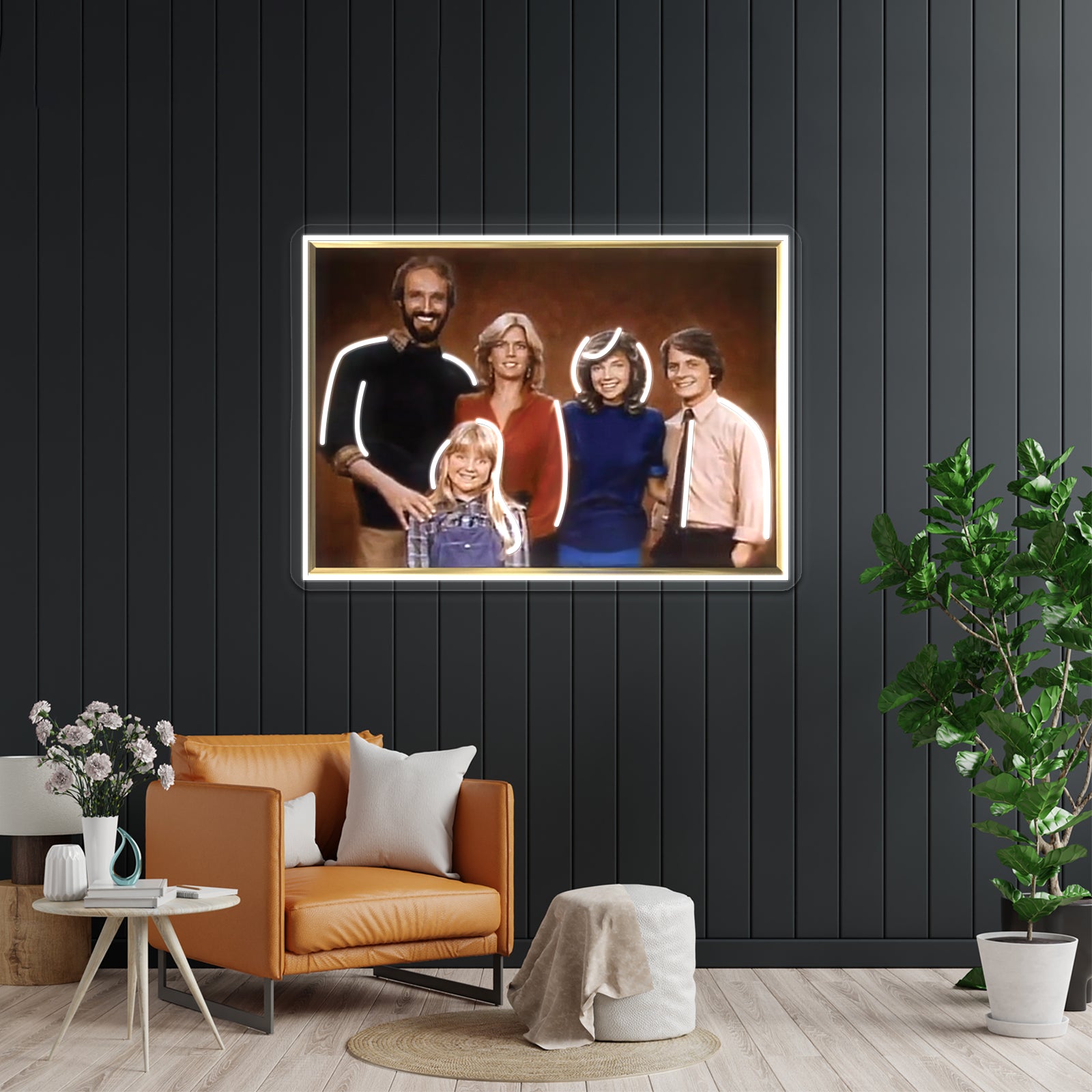 Family Ties Artwork Custom Neon Led Sign | Shineneon