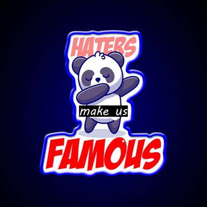 Famous Panda Asian Cultural Led Neon Sign Rgb Color - LED neon sign view 5
