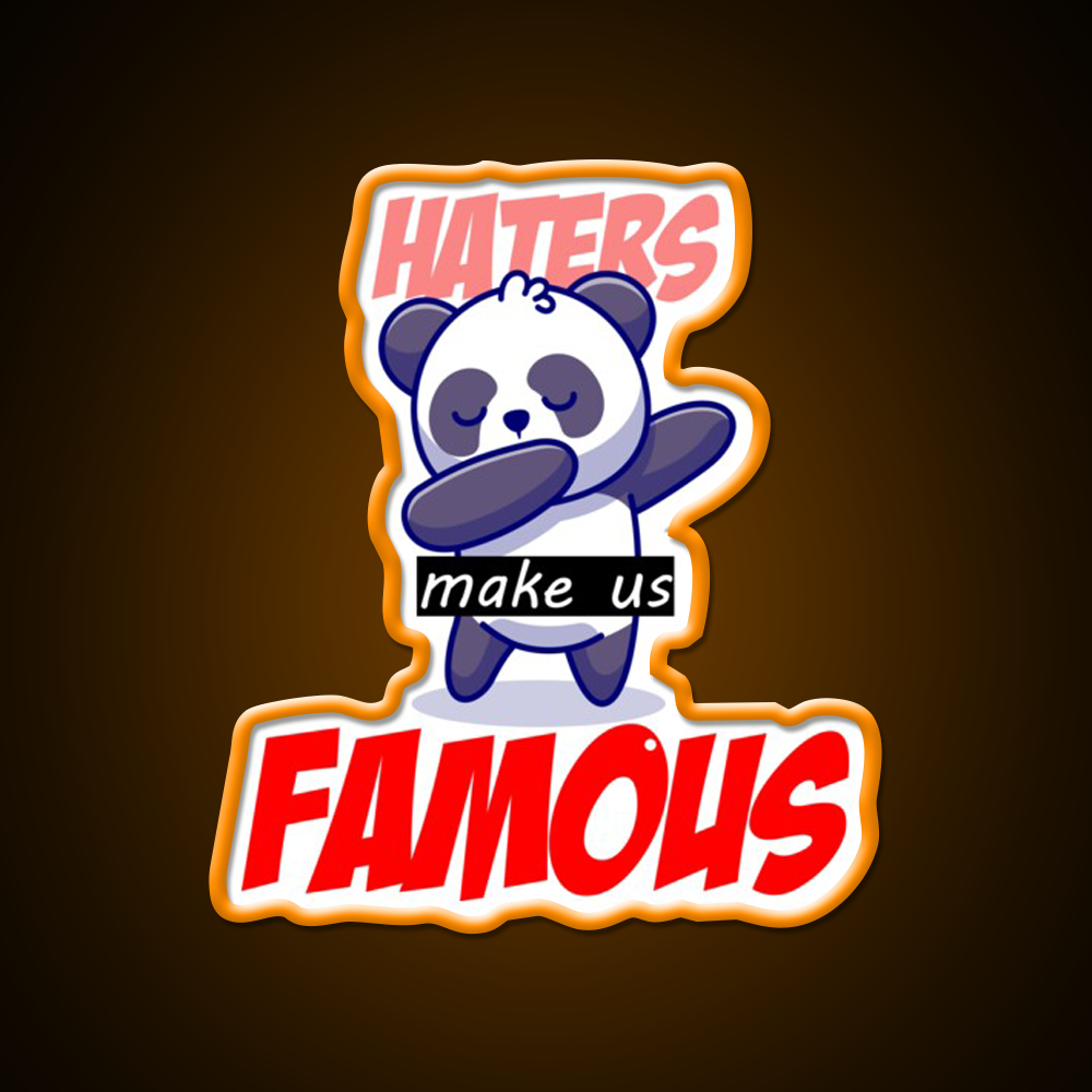 Famous Panda Asian Cultural Led Neon Sign Rgb Color - LED neon sign view 6
