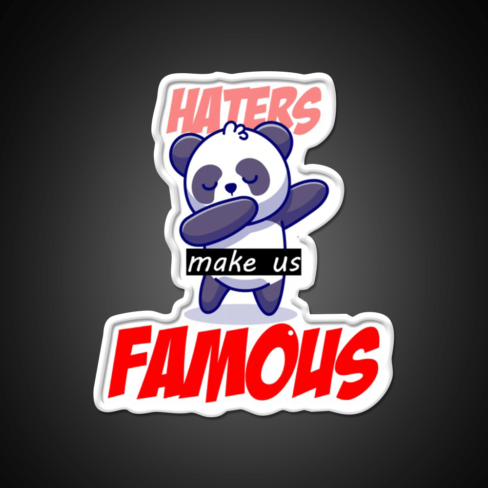 Famous Panda Asian Cultural Led Neon Sign Rgb Color - Shineneon