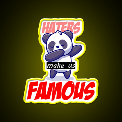 Famous Panda Asian Cultural Led Neon Sign Rgb Color - LED neon sign view 7