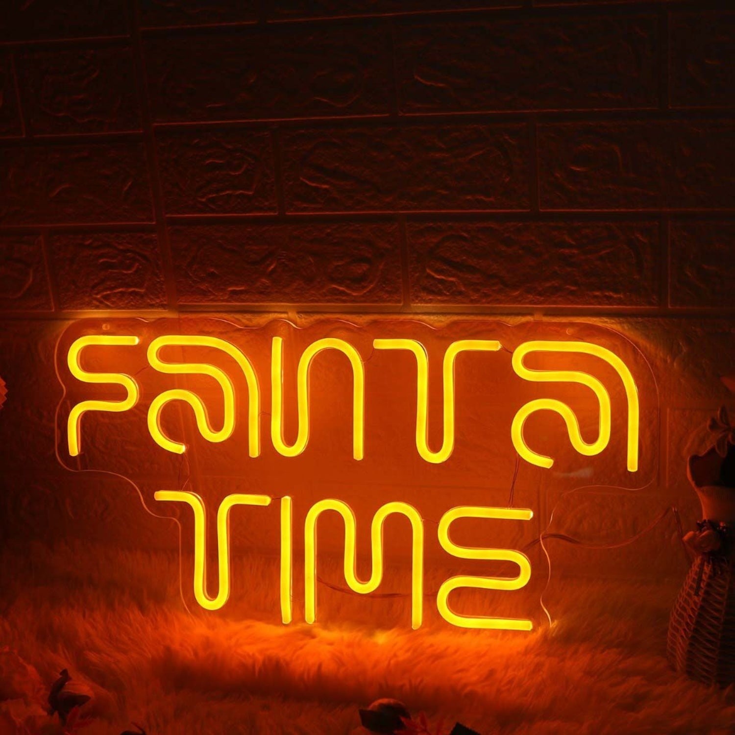 Fanta Time Orange Led Neon Sign - Shineneon