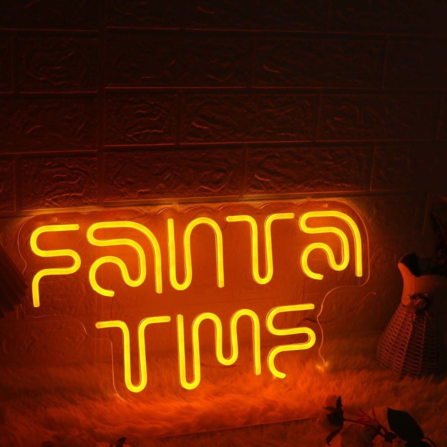 Fanta Time Orange Led Neon Sign - Shineneon