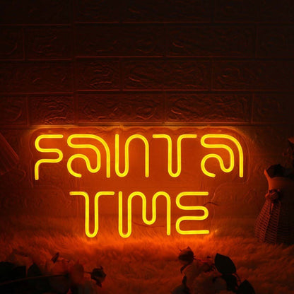 Fanta Time Orange Led Neon Sign - Shineneon