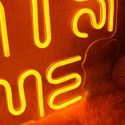 Fanta Time Orange Led Neon Sign - Shineneon