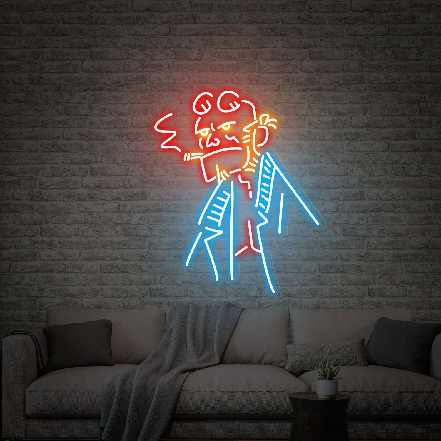 Fantastic Four Hellboy Led Neon Sign Wall Decor - Shineneon