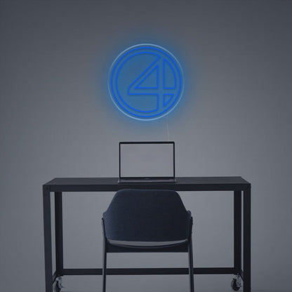 Fantastic Four Led Neon Sign For Bars Weddings - Shineneon